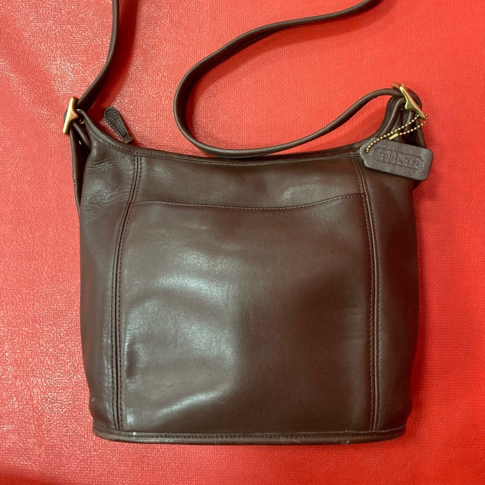 Coach Vintage Brown leather American classic cross body